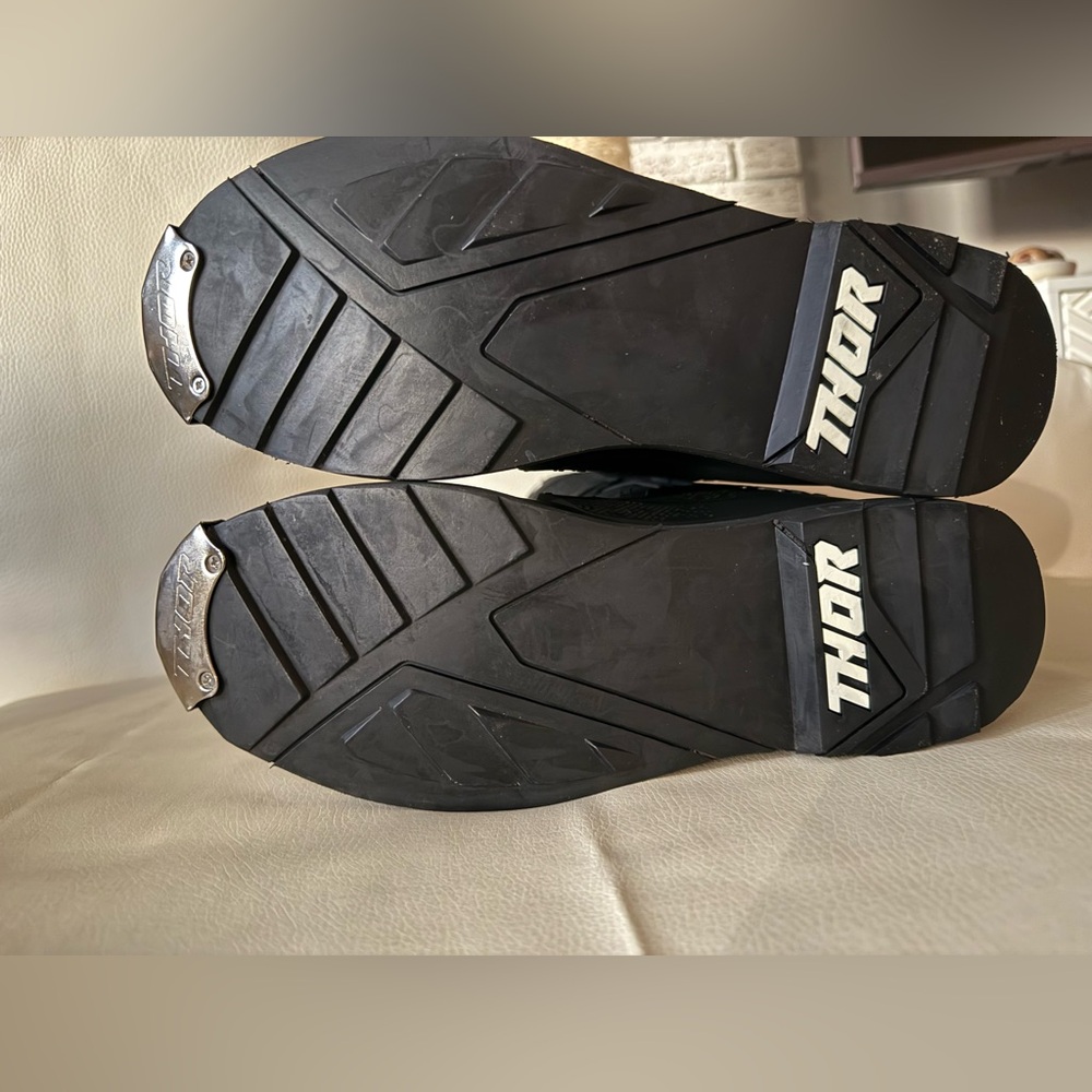 NWT Thor Blitz XP MX Motorcross Motorcycle Riding Boots - Black - Picture 7 of 7